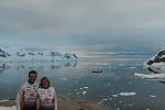 a calm antarctic bay