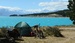 Camping at Lake Pukaki