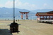 Japan - Itsukushima Shrine and famous Torii in front of it